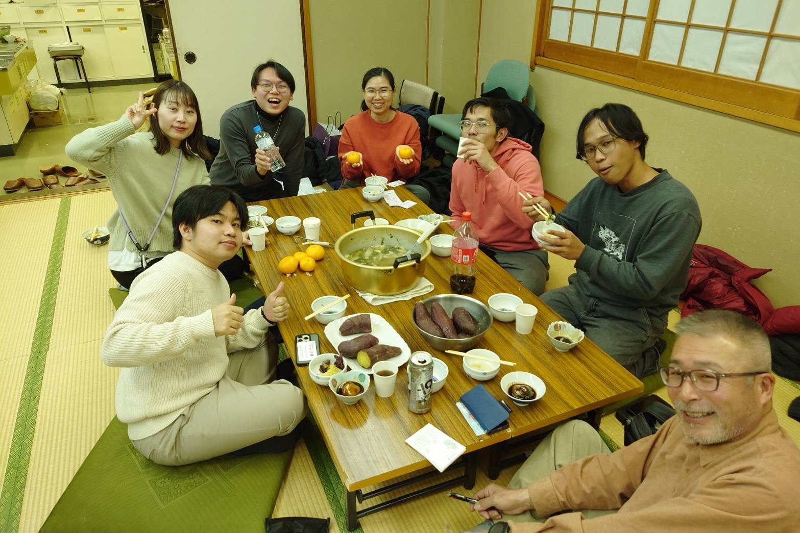 Hot pot night with friends